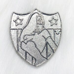 🔮 5/$25 Disney‎ Who Framed Roger Rabbit? Patriotic Jessica Rabbit Chaser Pin
